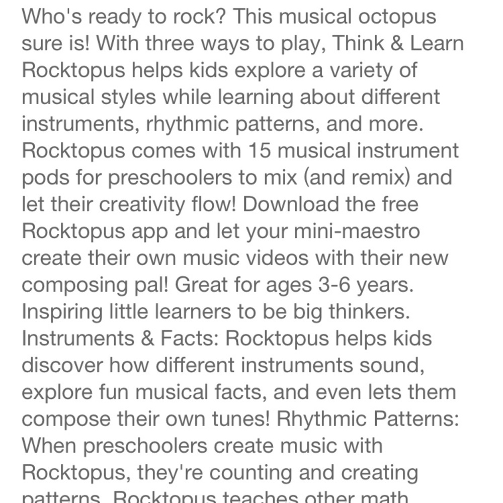 Think and Learn Rocktopus - Picture 4 of 8